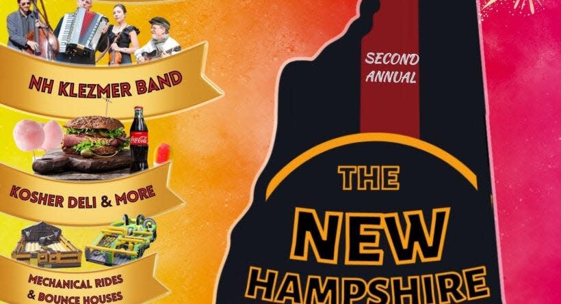 The Second Annual Jewish Festival in the state of New Hampshire will be held on Sunday, July 30, 2023.