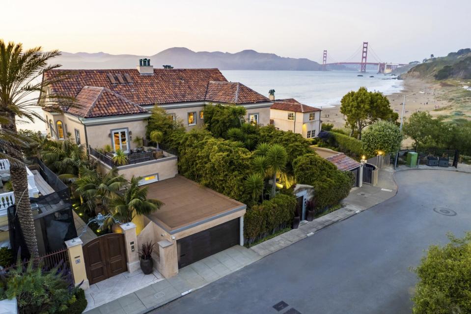 Sharon Stone's former mansion hitting the market as the most expensive house in San Francisco