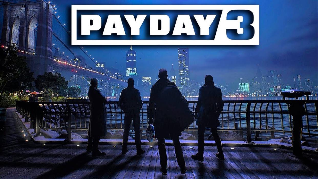  PayDay 3 cover art. 
