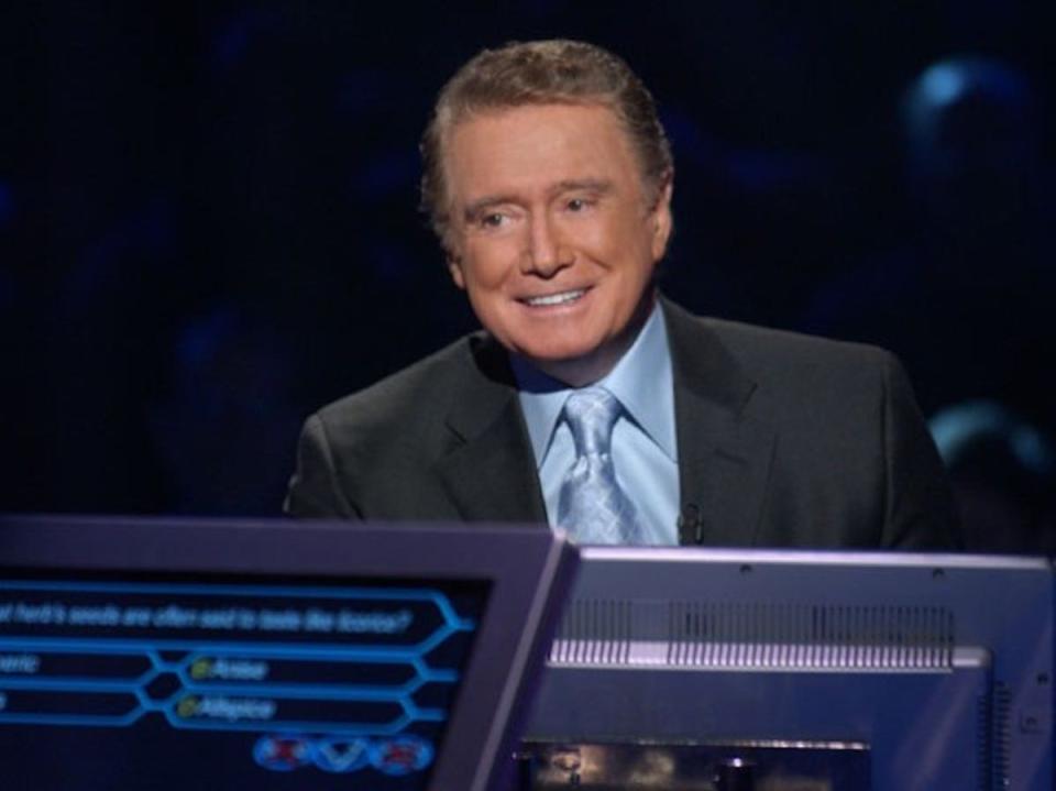 regis philbin who wants to be a millionaire