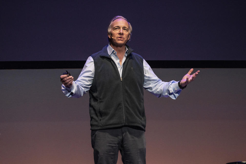 Ray Dalio seen on day two of Summit LA19 in Downtown Los Angeles on Saturday, Nov. 10, 2019, in Los Angeles. (Photo by Amy Harris/Invision/AP)