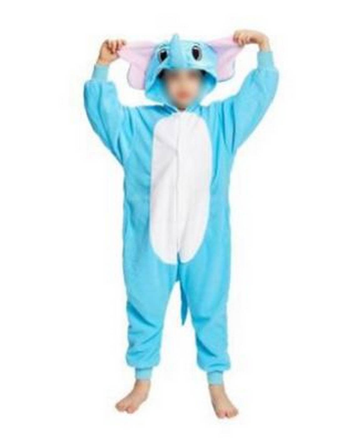 Weihai Juanhai Decoration Material NewCosplay children’s sleepwear Blue Elephant