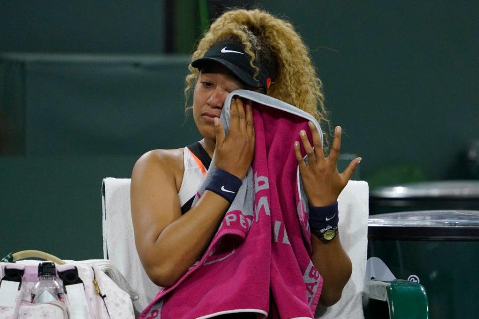 Naomi Osaka took two breaks from tennis in 2021 as she dealt with mental health issues (Mark J. Terrill/AP) (AP)