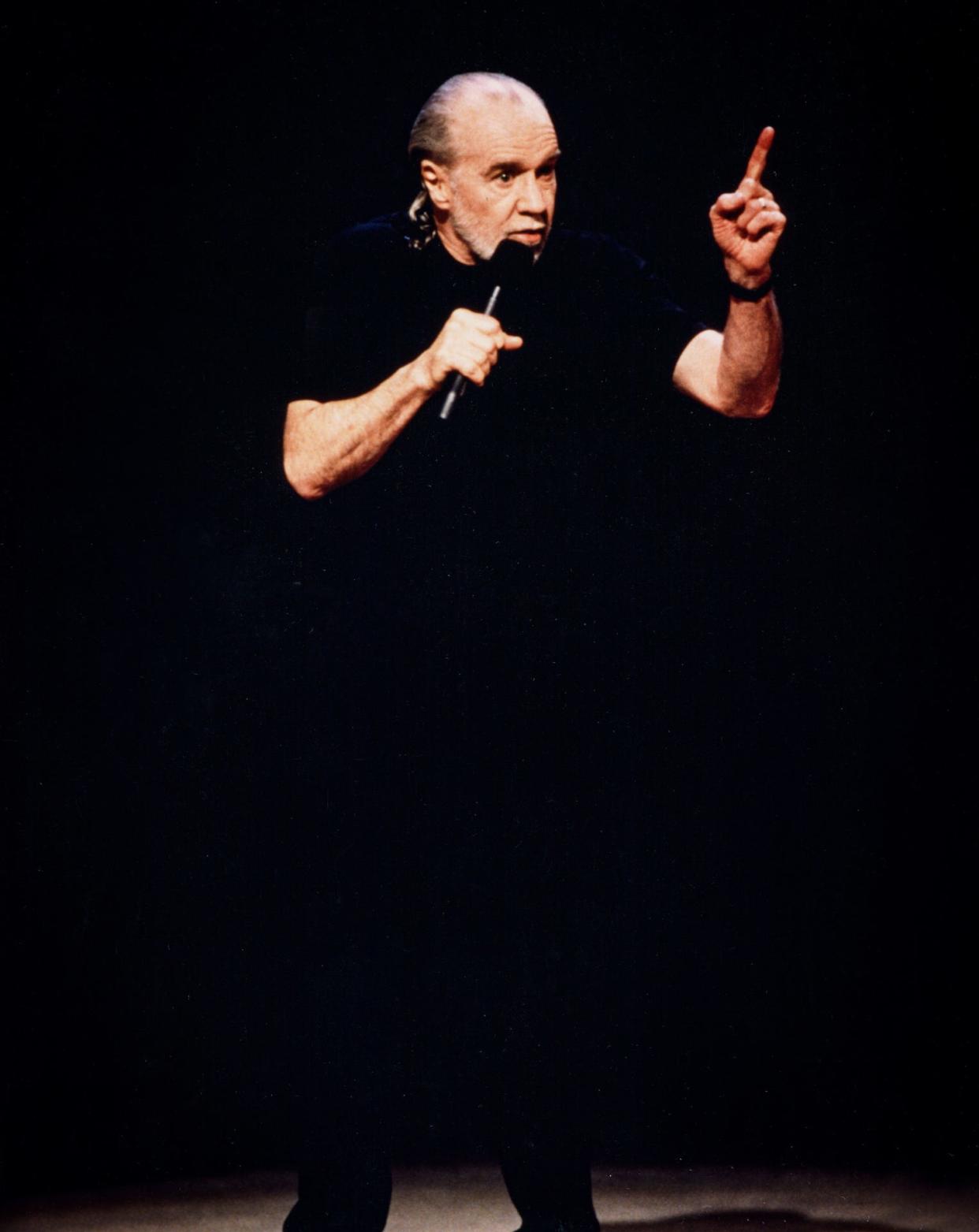 George Carlin in a still from the HBO documentary, "George Carlin's American Dream."
