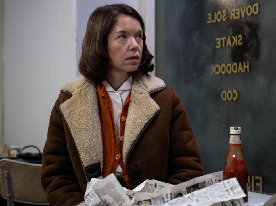 Hidden agenda: Anna Maxwell Martin stars as MI5 agent Lily Thomas (Sam Taylor/Sony Pictures Television)