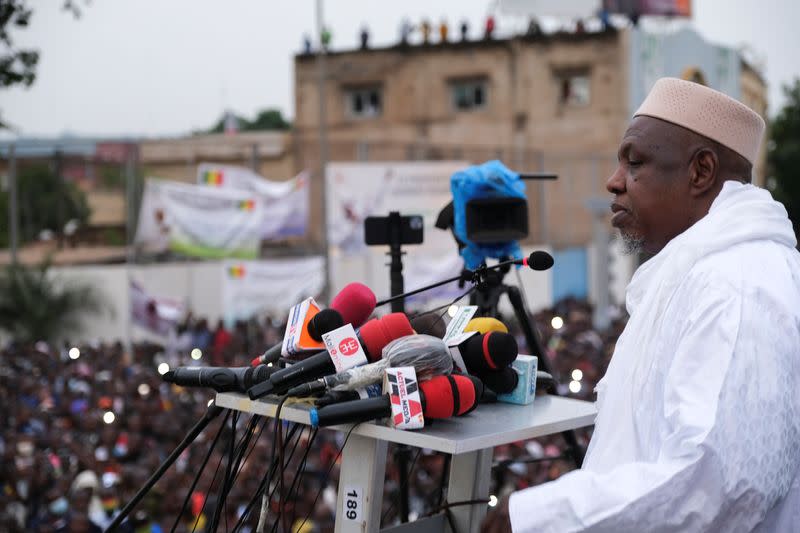 Mali protests resume as thousands call for President Ibrahim Boubacar Keita to resign, in Bamako