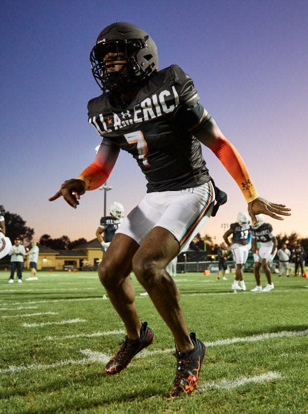 Rockledge's Jaylen Heyward, the No. 4 all-time recruit in UCF history per 247Sports' composite rankings, will enter the mix at cornerback for the 2024 season.