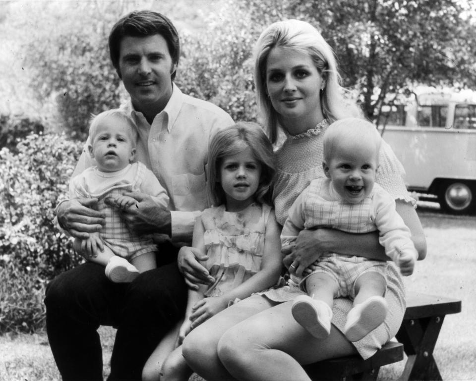 Gunnar Nelson, Rick Nelson, sister Tracy Nelson, Kristin Nelson, and Matthew Nelson pose for a portrait in 1968. (Photo: Michael Ochs Archives/Getty Images)