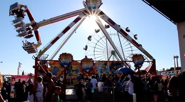A Fireball ride at a fair in California in 2013. Source: YouTube
