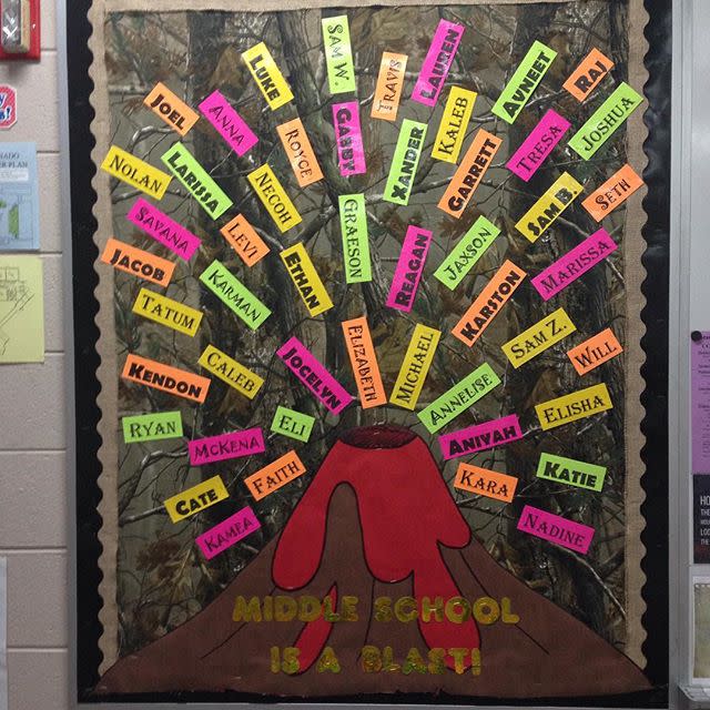 15) Volcano Bulletin Board