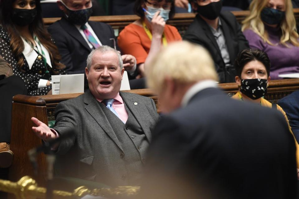 Ian Blackford will say Boris Johnson’s Government is ‘engulfed in sleaze, cronyism and corruption’ (UK Parliament/Jessica Taylor/PA) (PA Media)