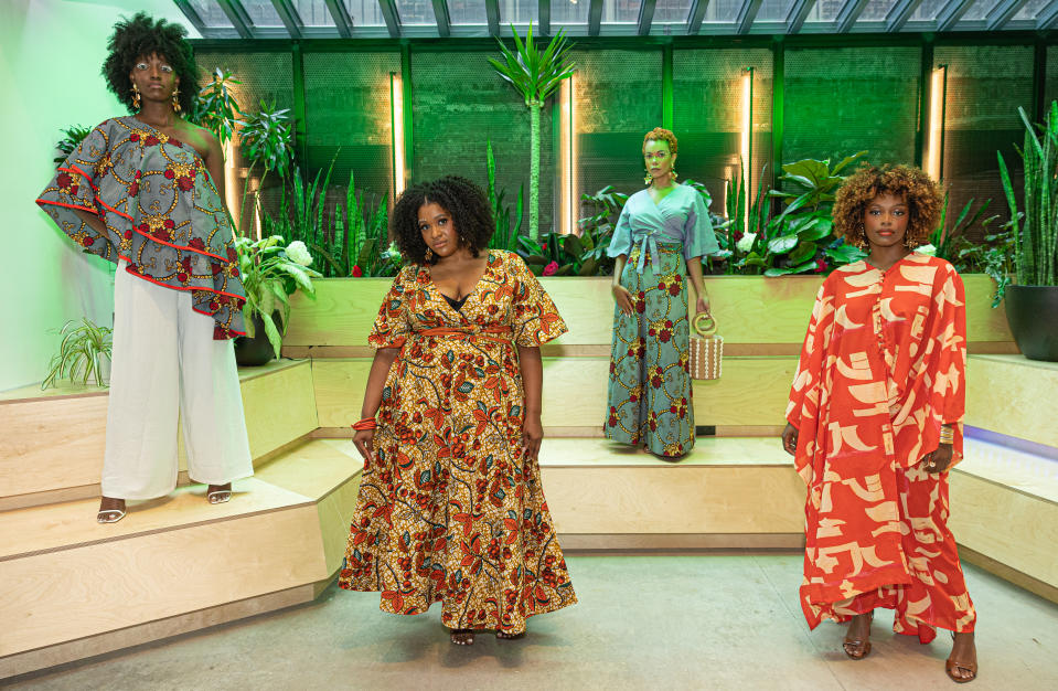 Sophia Danner-Okotie’s label Besida at the 2022 BFA fashion show. - Credit: Courtesy of Afropunk