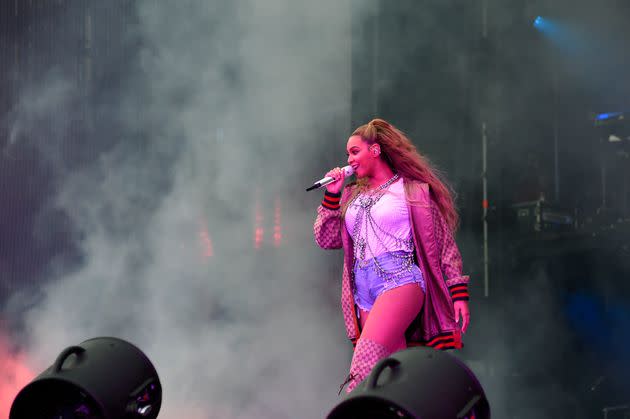 Beyoncé on stage in 2018 (Photo: Kevin Mazur via Getty Images)