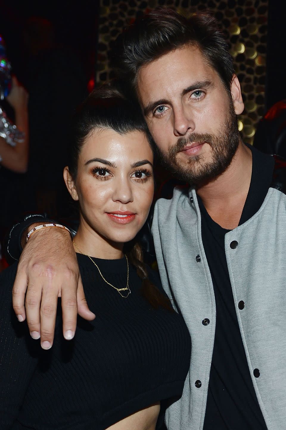 Kourtney Kardashian and Scott Disick