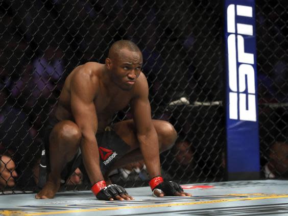 Welterweight champion Kamaru Usman makes the second defence of his title (Getty Images)