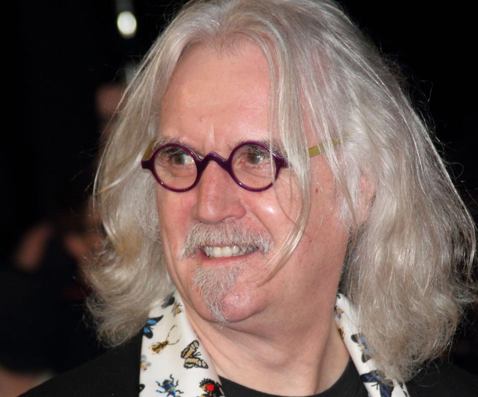 London. UK. Billy Connolly at the BFI London Film Festival American Airlines Gala Screening of 'Quartet' at the Odeon, Leicester Square. 15th October 2012. Ref: LMK73-40915-161012 Keith Mayhew/Landmark Media  WWW.LMKMEDIA.COM