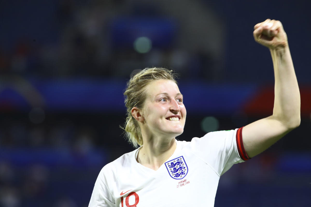 Aylesbury's Ellen White scores for England on her 100th cap