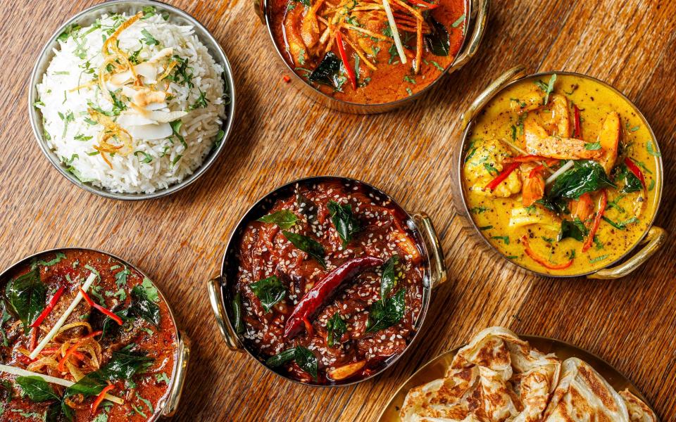 The Tamil Crown's menu suggests just six small plates, six large ones, roti and rice