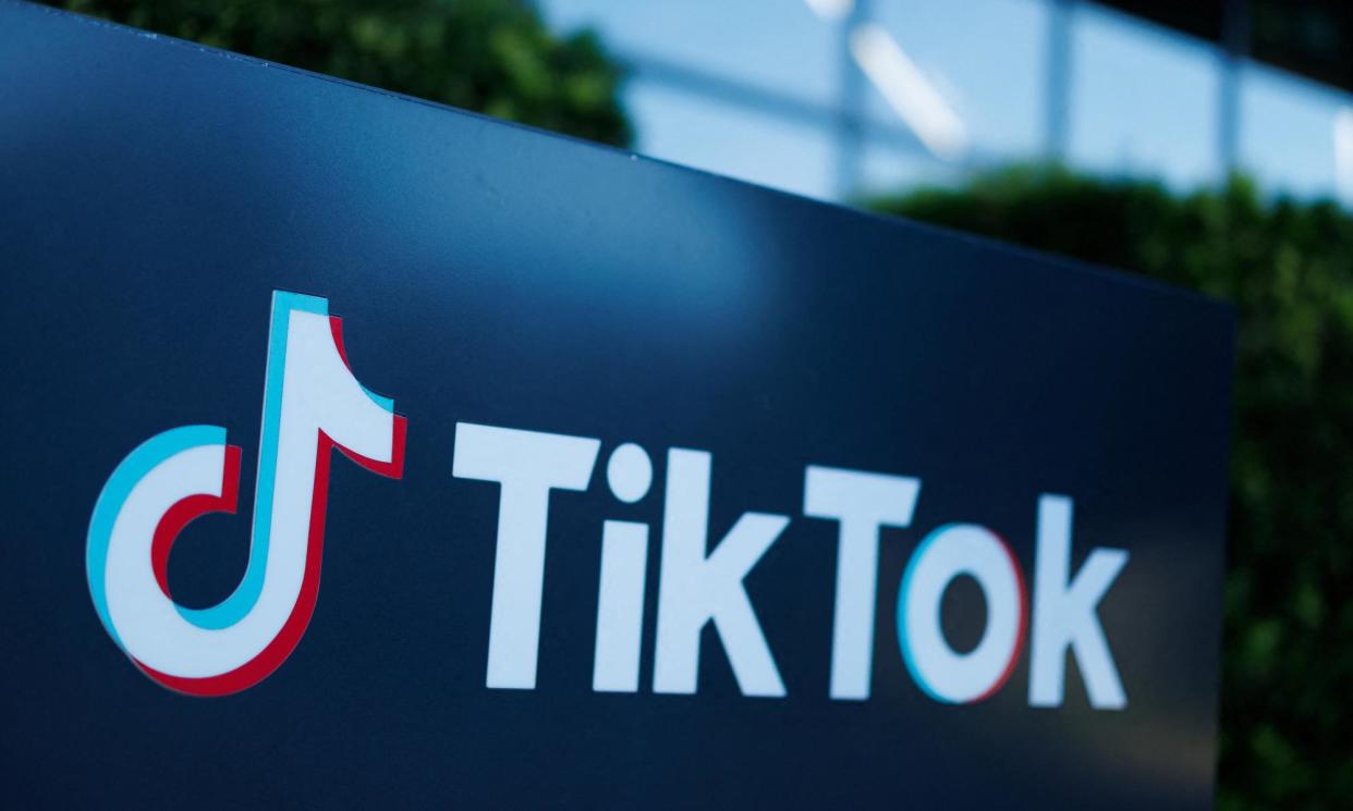 <span>With a landslide of support in the House, it’s clear that TikTok is facing its biggest existential threat in the US.</span><span>Photograph: Mike Blake/Reuters</span>