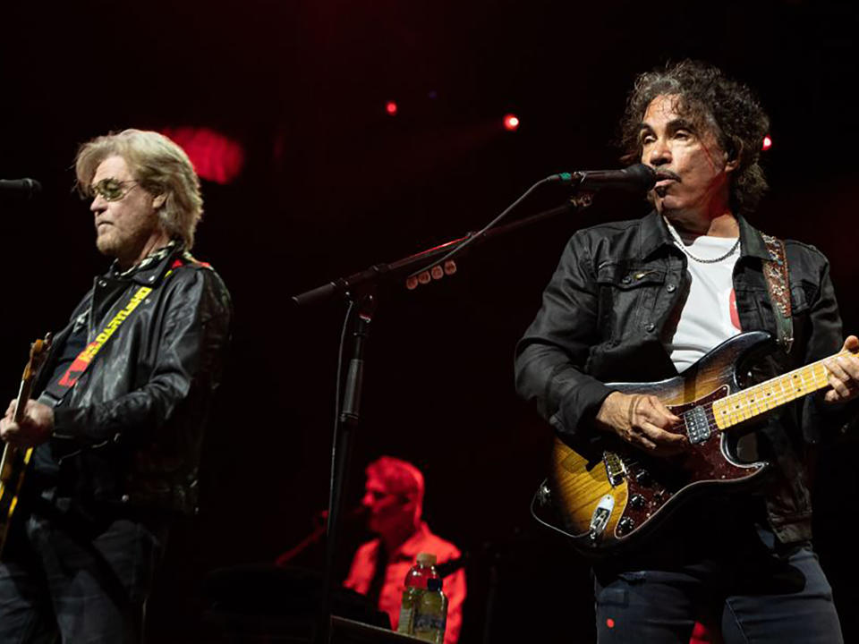 Daryl Hall and John Oates perform at a jazz festival in the Netherlands in 2019AFP/Getty