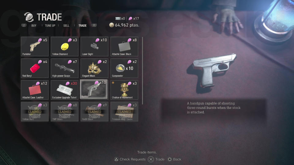 Resident Evil 4 Matilda pistol