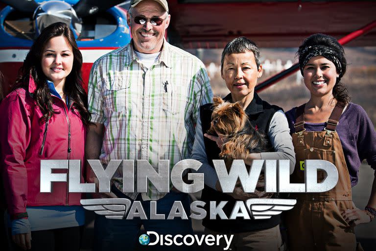 Los protagonistas de la serie Flying Wild Alaska