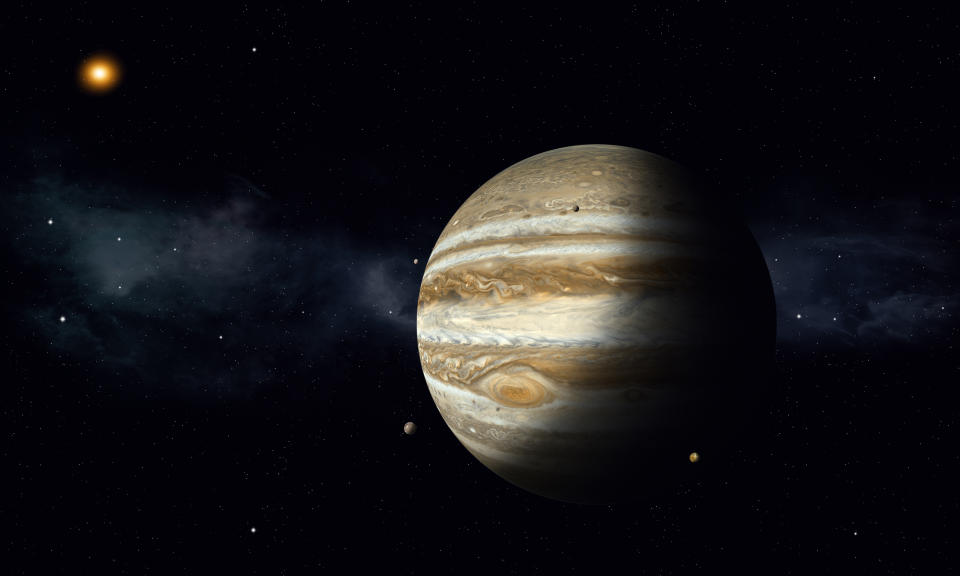 Der ominöse Verfolger entpuppte sich am Ende als der Planet Jupiter. (Bild: Getty Images)