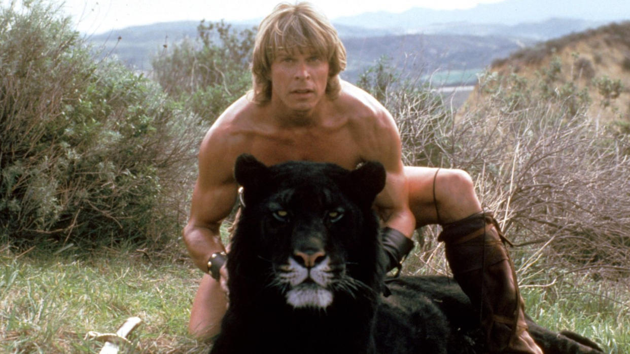 Marc Singer in 1982 fantasy film 'The Beastmaster'. (Credit: MGM)