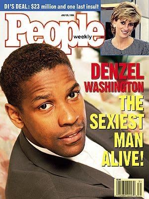 Denzel Washington, 1996: His voice alone is enough to swoon over. Denzel Washington is the “nice guy” poster man and his reputation has solidified him as one of the greatest actors of our generation. Mr. Washington will receive the Lifetime Achievement Award at the 73rd Golden Globes, another indicator of his contribution to the world of cinema. 