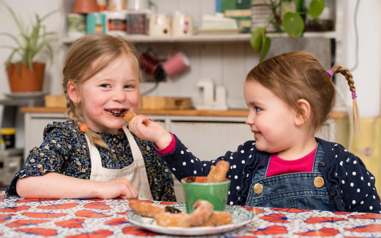 Chef Claire Thomson often gets daughters Dot and Esther involved - Andrew Crowley