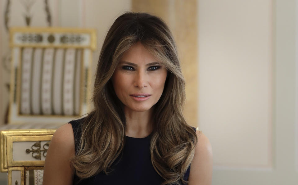 Melania Trump war das Vorbild für die Schönheitsoperationen einer Frau aus den USA. (Bild: AP Photo)