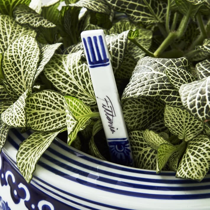 <p><a href="https://go.redirectingat.com?id=74968X1596630&url=https%3A%2F%2Fwww.williams-sonoma.com%2Fproducts%2Fblue-and-white-ceramic-plant-markers&sref=https%3A%2F%2Fwww.housebeautiful.com%2Flifestyle%2Fgardening%2Fg1736%2Fgardening-gift-ideas%2F" rel="nofollow noopener" target="_blank" data-ylk="slk:Shop Now;elm:context_link;itc:0;sec:content-canvas" class="link ">Shop Now</a></p><p>Blue & White Ceramic Plant Markers</p><p>williams-sonoma.com</p><p>$19.95</p>