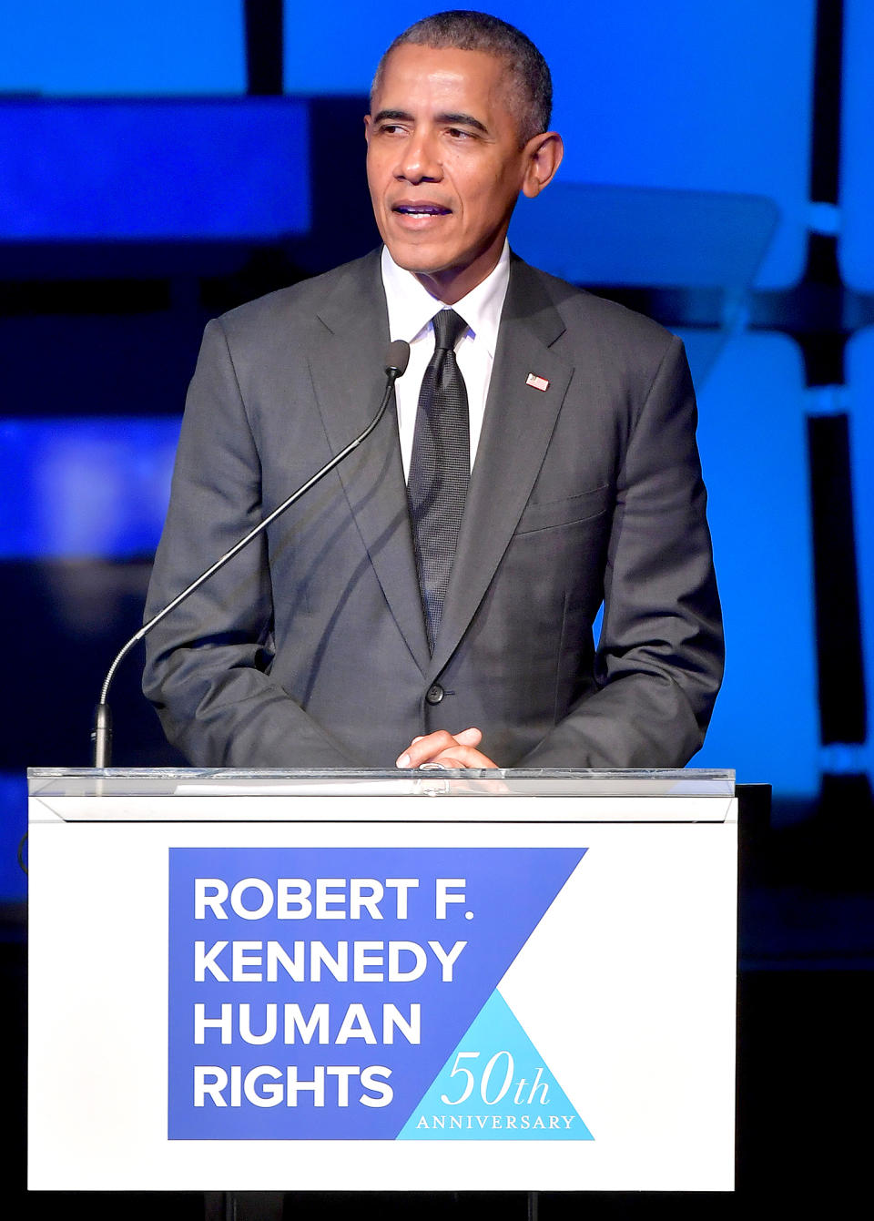 Barack Obama Wins RFK Human Rights Award