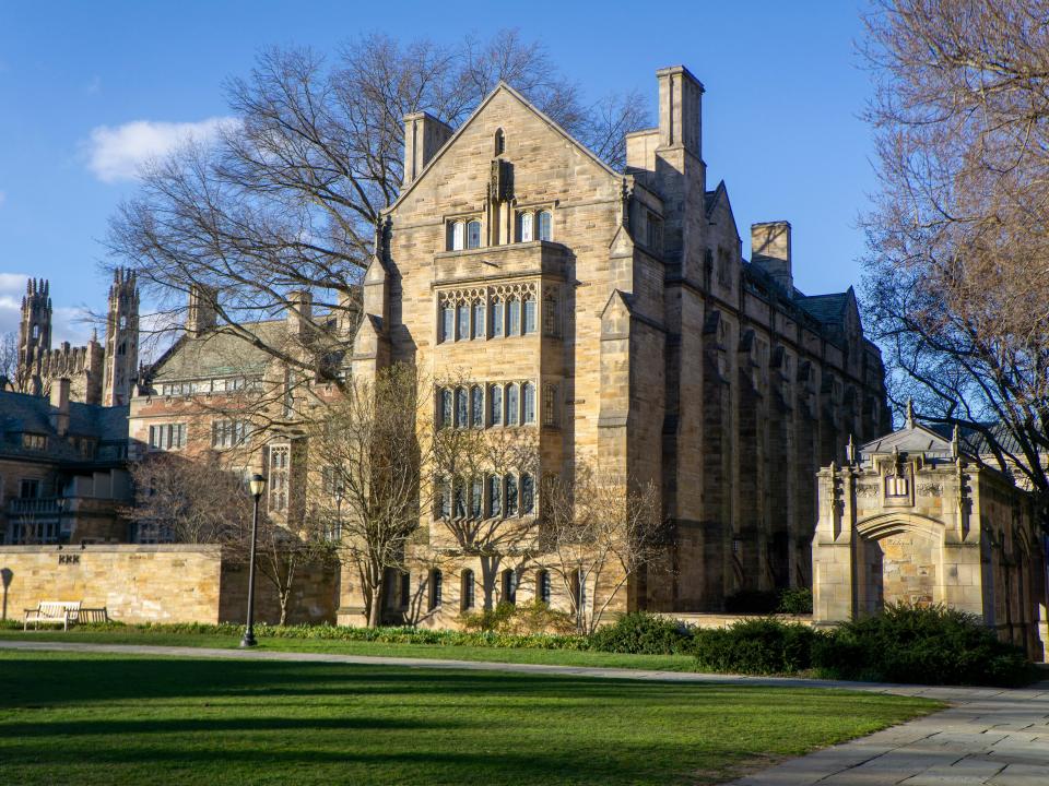 Anne T. & Robert M. Bass Library at Yale University.