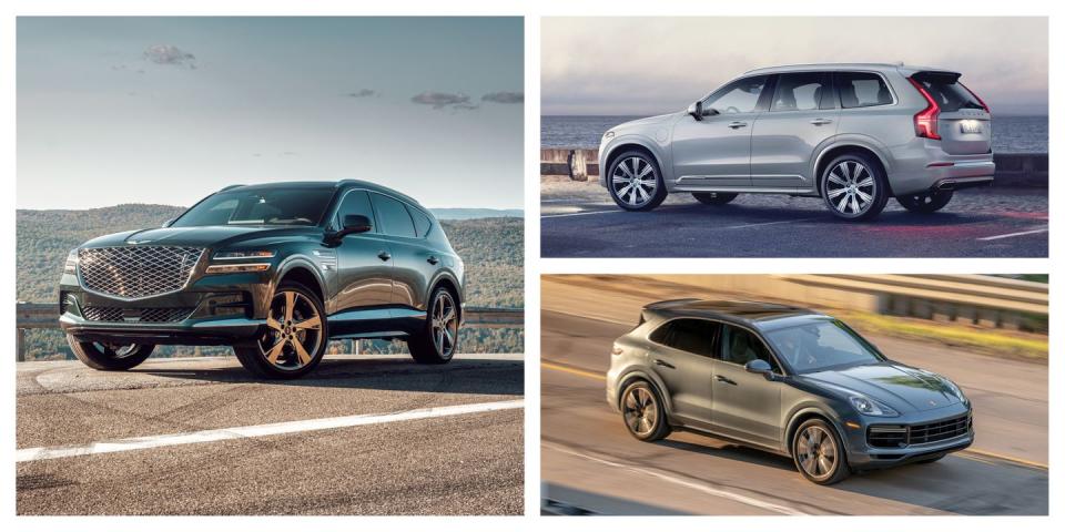 Every 2021 Mid-Size Luxury Crossover and SUV Ranked from Worst to Best