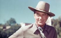 3. Er war schon in der Stummfilmzeit ein Star. Als der Western groß wurde, war Gary Cooper mit seinem monolithischen Understatement wie geschaffen für den Part des aufrechten Helden im Herbst des Lebens - High Noon für eine große Karriere! Schlüssel-Western: "Zwölf Uhr mittags" (1952), "Der Mann aus dem Westen" (1958). (Bild: Getty Images / Sunset Boulevard)