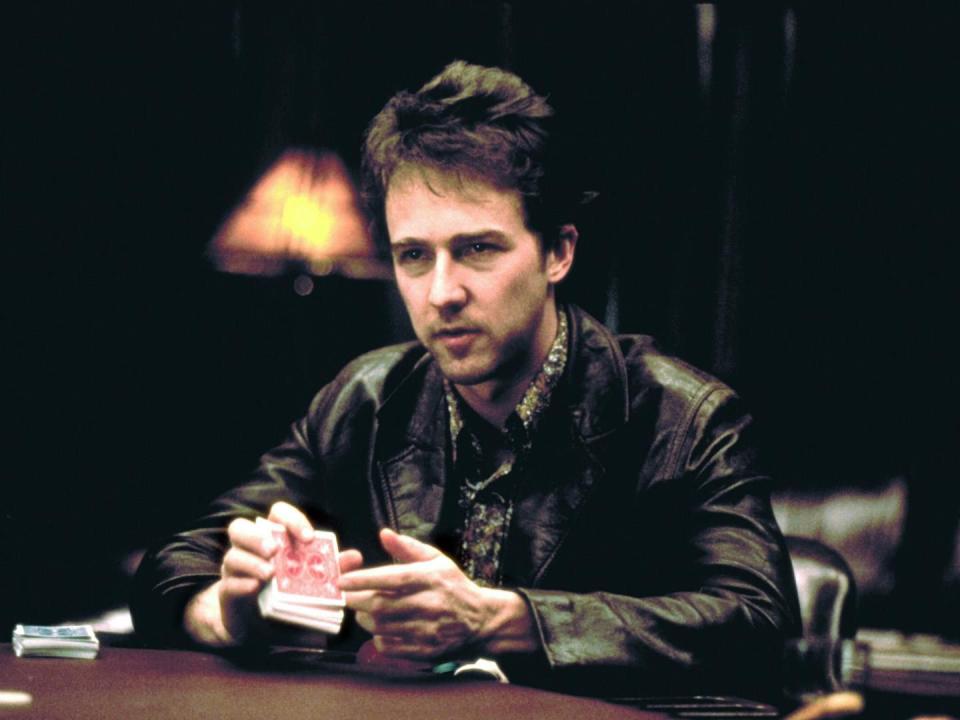 Edward Norton in 'Rounders' (Miramax Films) 