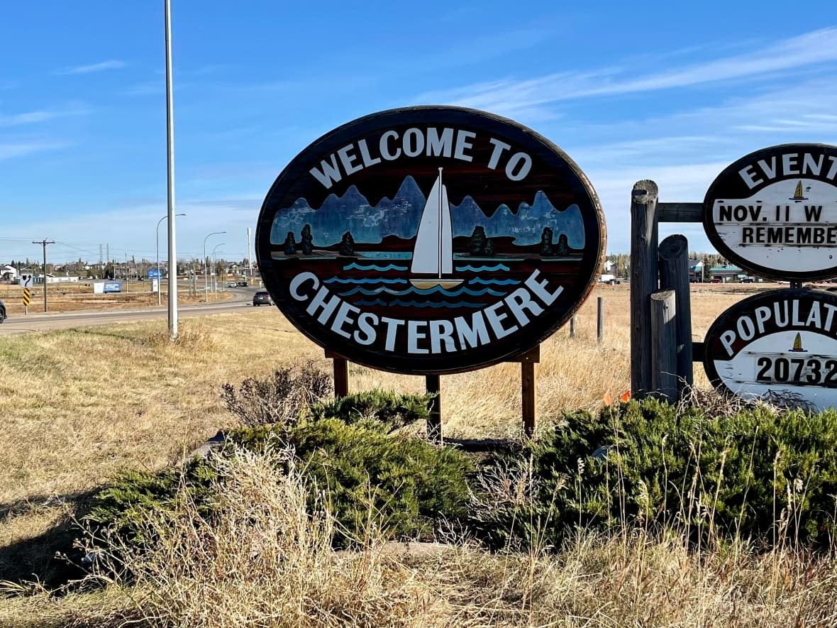 The seven members of city council in Chestermere, Alta., have been under investigation for most of their first year in office.  (Bryan Labby/CBC - image credit)