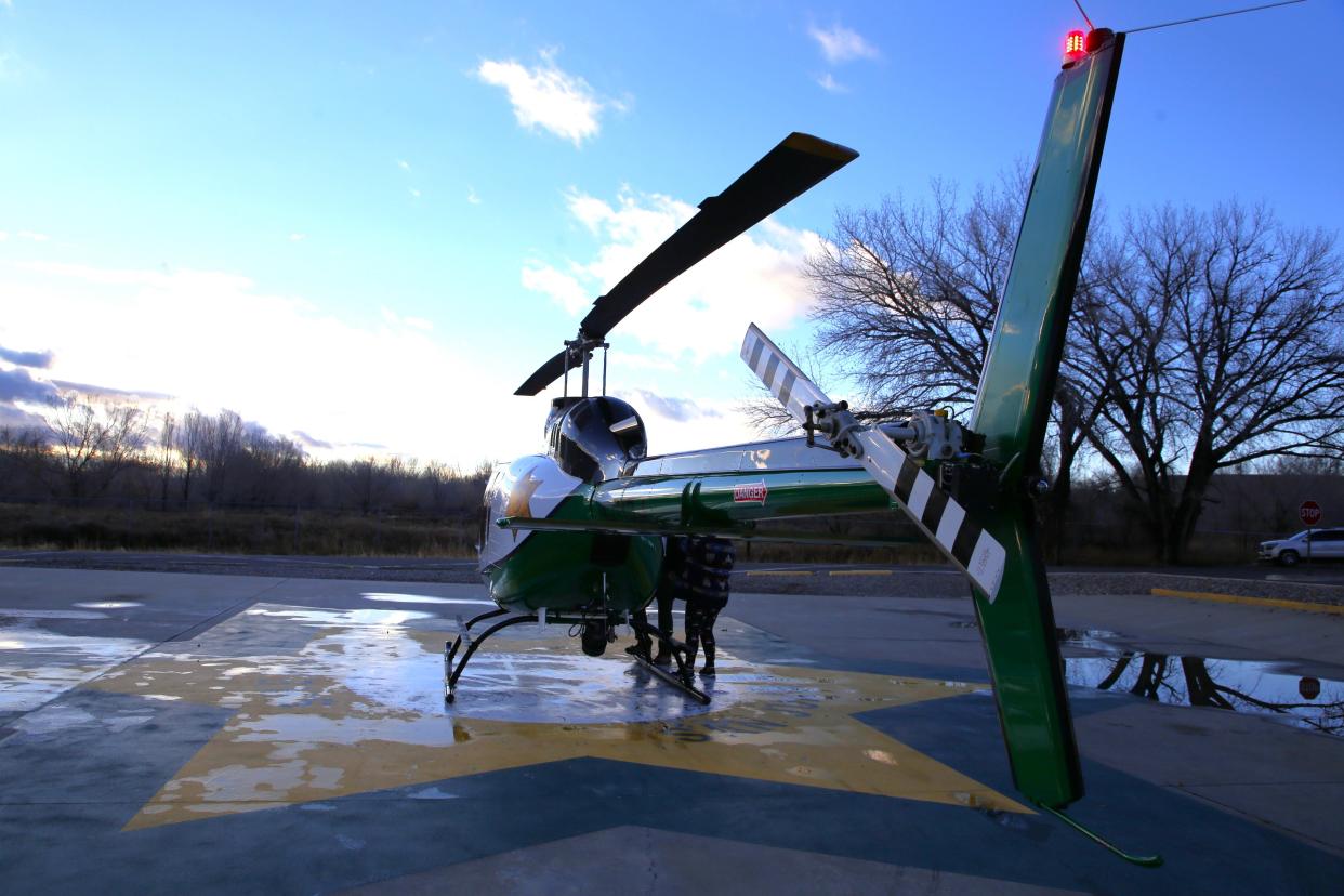 San Juan County commissioners approved a contract earlier this month for the construction of a new hangar for the San Juan County Sheriff's Office's helicopters in Aztec.