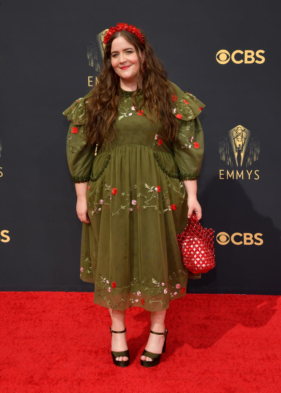 Aidy Bryant attends the 73rd Primetime Emmy Awards on September 19, 2021. - Credit: Michael Buckner for Variety