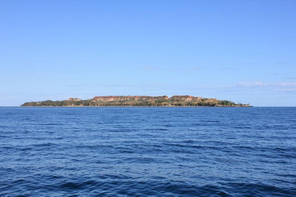 Nosy Makamby, the tiny island off the northwest coast of Madagascar where Karen Samonds found the fossil. <cite>Karen Samonds</cite>