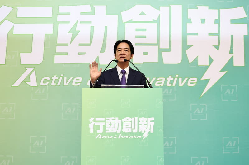 Le président élu Lai Ching-te a tenu une conférence de presse à Taipei le 10 au matin, annonçant que l'ancien président du Parti démocrate progressiste Zhuo Rongtai avait accepté son invitation à devenir président exécutif du nouveau gouvernement chargé de mettre en œuvre le projet national de l'espoir et établir un filet de sécurité sociale.  (Agence centrale de presse)