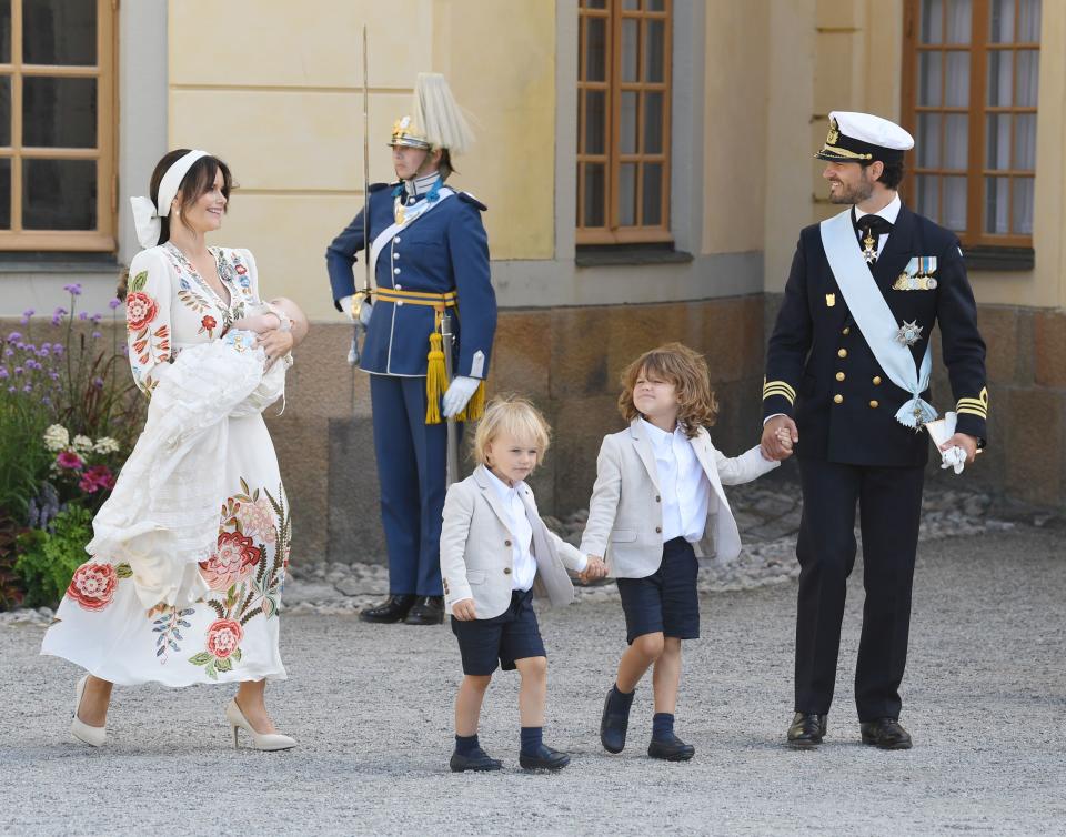 See All the Swedish Royals in the Best Photos From Prince Julian's Christening