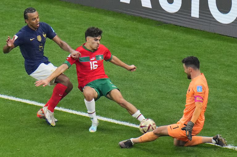 Lloris tapa ante el marroquí Ezzalzouli; Koundé completa la escena  