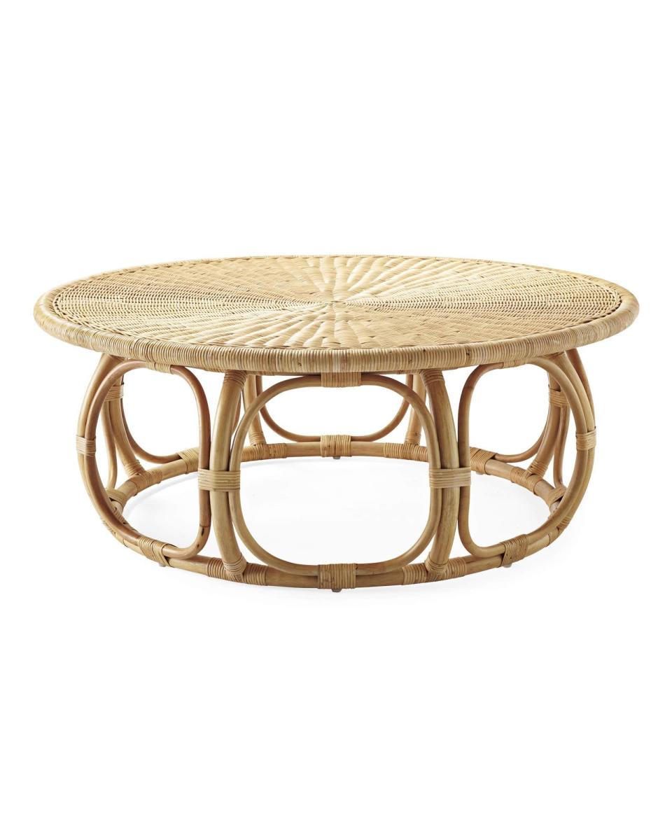 Anguilla Rattan Coffee Table