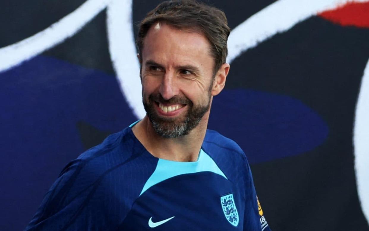 Gareth Southgate - England players allowed to see their families as Southgate remains relaxed - Adrian Dennis/AFP