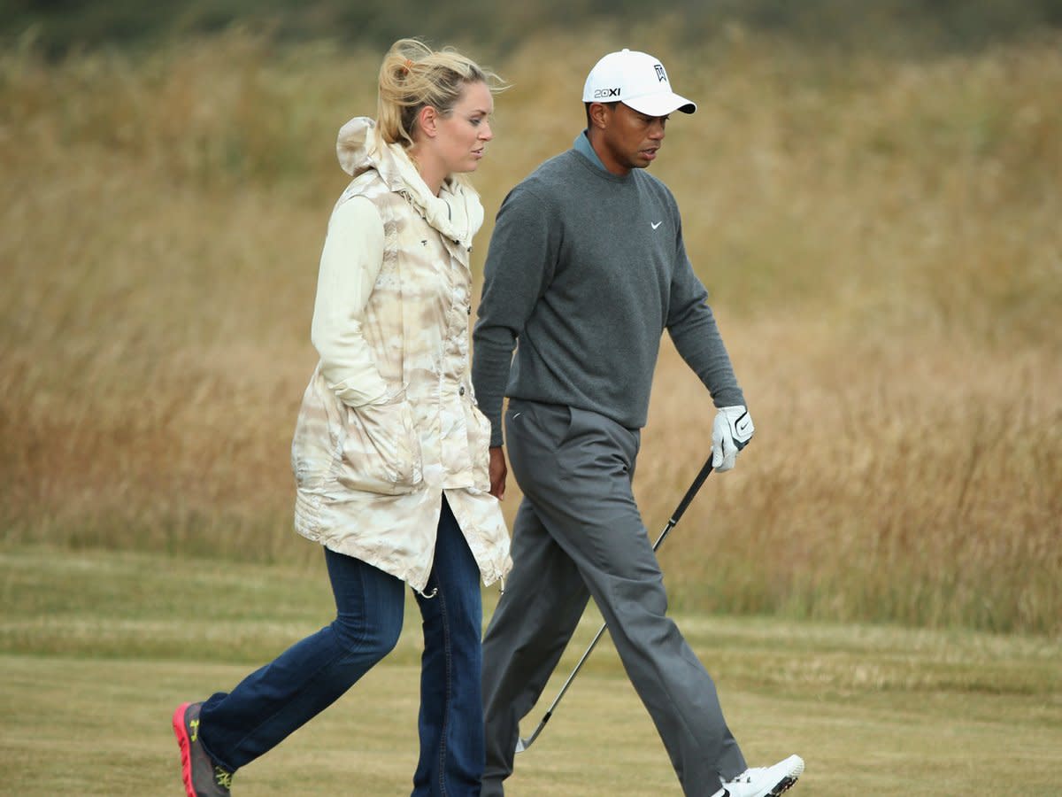 tiger woods lindsey vonn date