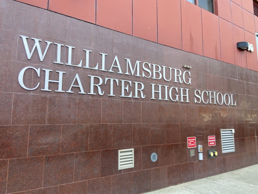 A family is suing after a teenager was shot outside a Williamsburg school. (PIX11 News)