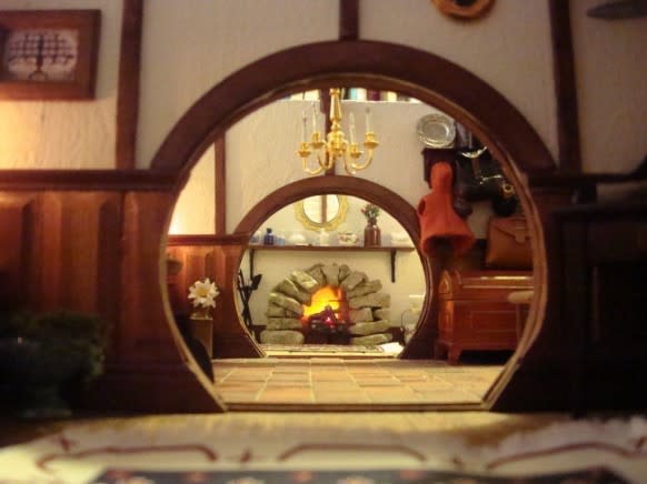 Every room features archways fit for a hobbit