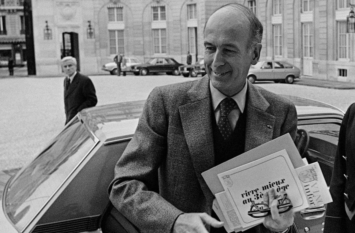  Valéry Giscard d'Estaing en 1977. - AFP